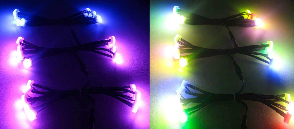 outdoor christmas light strands